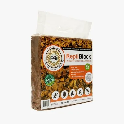 ReptiBlock Coco Husk 2,5kg 3 Pack