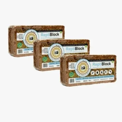 ReptiBlock Hatchling Bedding 550Gr 3-Pack