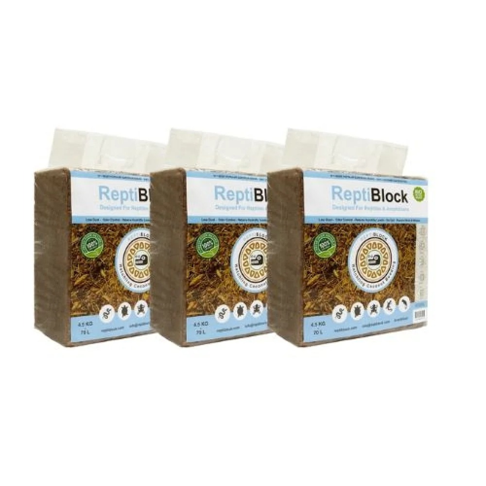 ReptiBlock Hatchling Bedding 4.5kg 3 Pack!